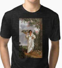 HD Mameluca woman, by Albert Eckhout (3 of 8) HIGH DEFINITION Tri-blend T-Shirt