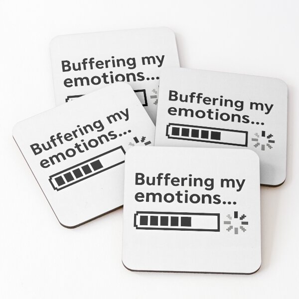 Item preview, Buffering my emotions ... designed and sold by TheGraphicaLab.