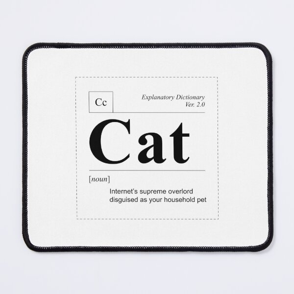 Item preview, Cat - Word of a Day designed and sold by oops-I-drew-again.