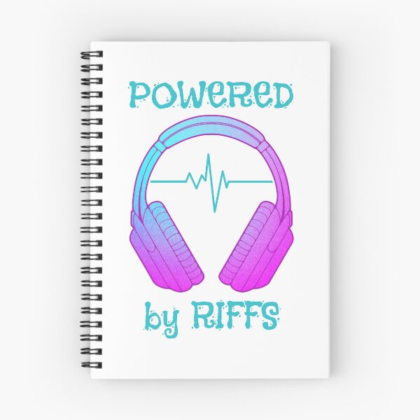 Item preview, Headphones | Powered By Riffs designed and sold by ObsidianDaz.