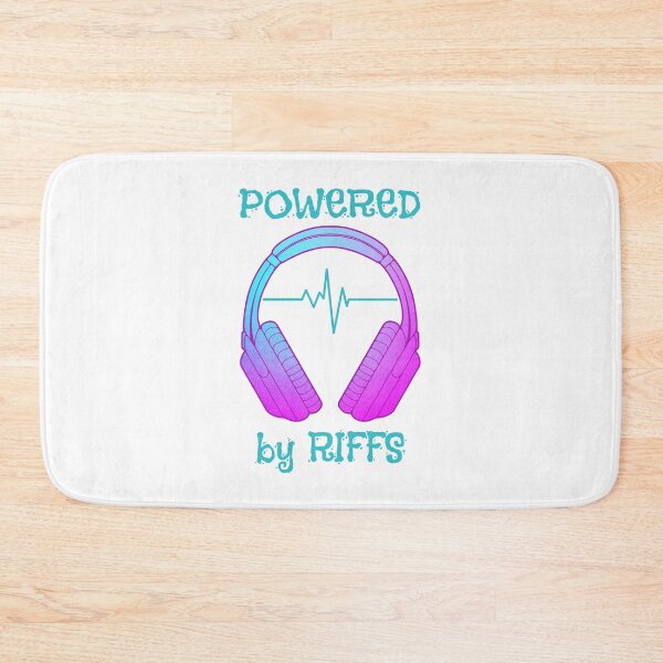 Item preview, Headphones | Powered By Riffs designed and sold by ObsidianDaz.