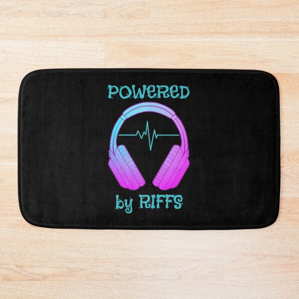 Item preview, Headphones | Powered By Riffs designed and sold by ObsidianDaz.