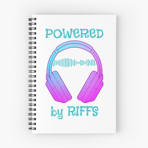Item preview, Headphones | Powered By Riffs designed and sold by ObsidianDaz.