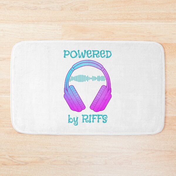 Item preview, Headphones | Powered By Riffs designed and sold by ObsidianDaz.