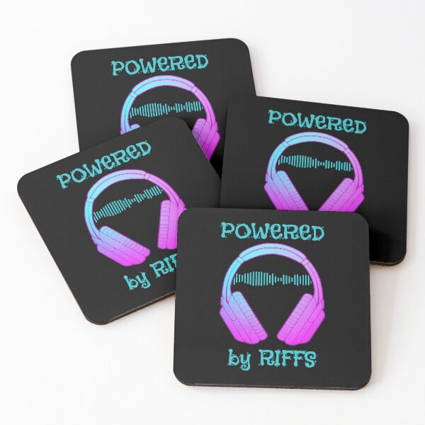 Item preview, Headphones | Powered By Riffs designed and sold by ObsidianDaz.