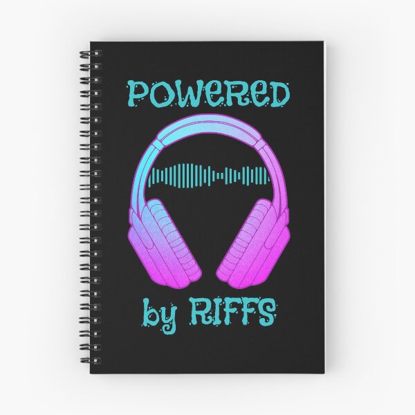 Item preview, Headphones | Powered By Riffs designed and sold by ObsidianDaz.