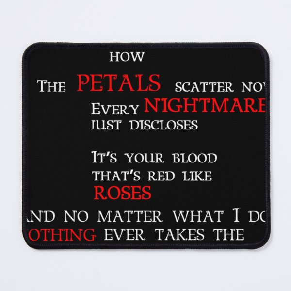 Item preview,  Rwby - Ruby Theme Red Like Roses Lyrics designed and sold by CHRISTOLLAZO.
