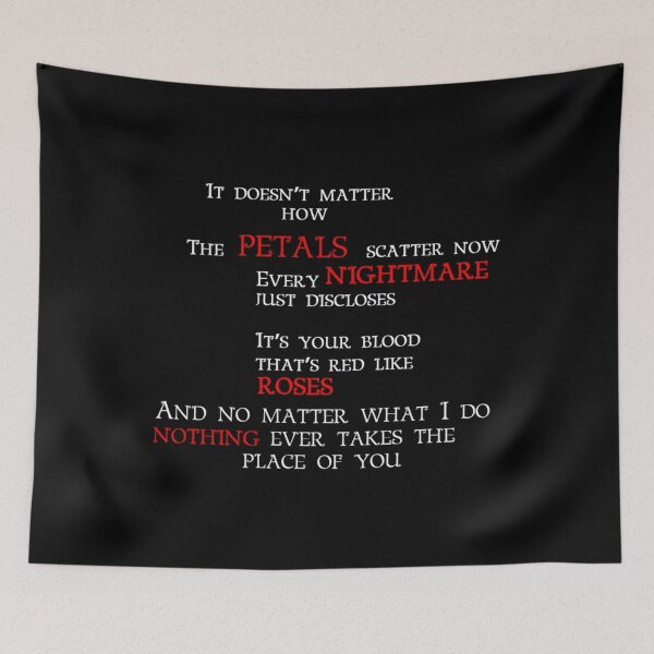 Item preview,  Rwby - Ruby Theme Red Like Roses Lyrics designed and sold by CHRISTOLLAZO.