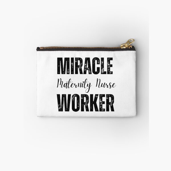 Item preview, Miracle Worker – Maternity Nurse Vintage T-Shirt & Gift designed and sold by Fig Tree Lane - Art &Tees.