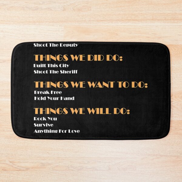 Item preview, Funny Music Lyrics - Things We Did designed and sold by CHRISTOLLAZO.