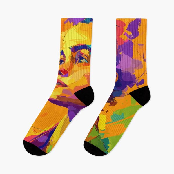 Item preview, Vivid Abstract Portrait – Expressive Colorful Girl Illustration designed and sold by Moss and Moon Studio.
