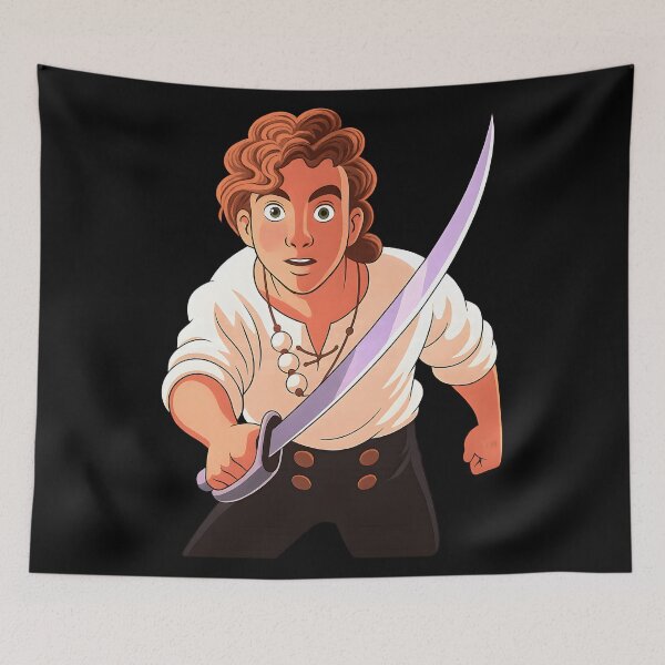 Item preview, Retro Pirate Adventure Hero Â€“ Classic 90S DOS Amiga Game Artwork designed and sold by ShopPointLessM.