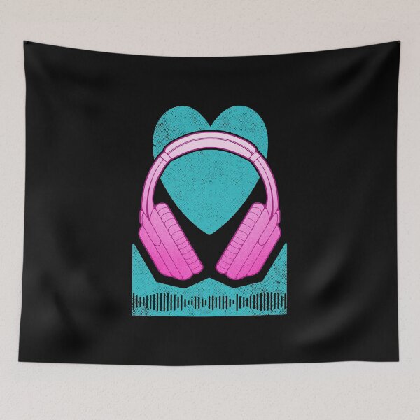 Item preview, Cyberpunk Music Lover Headphones designed and sold by ObsidianDaz.