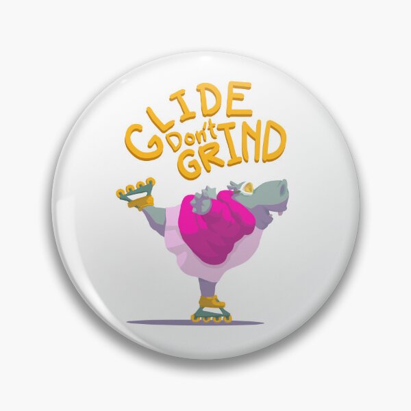 Item preview, Glide, Don't Grind. Kawaii animal sports. Cute animal design designed and sold by cloverimprint.