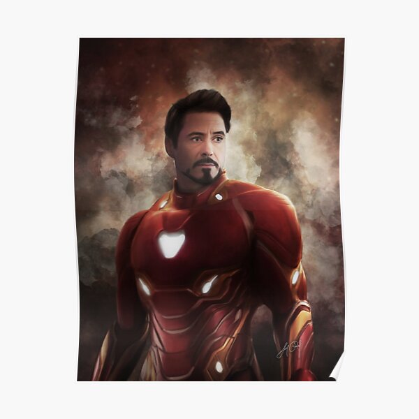 Tony Stark Posters | Redbubble