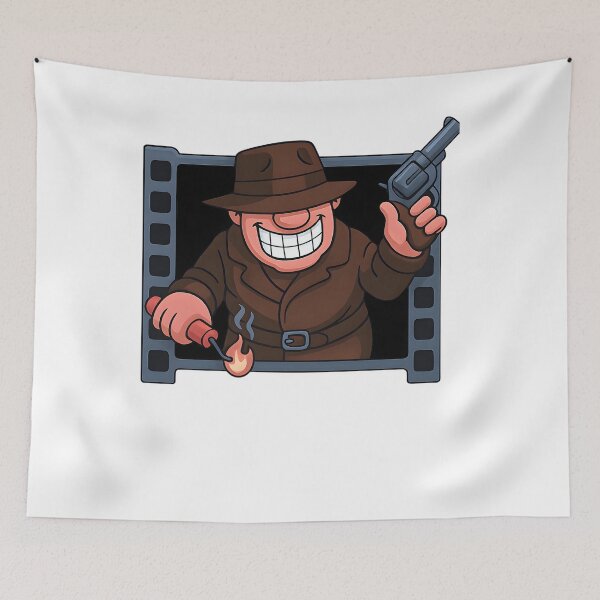 Item preview, Rick Dangerous Retro Game Artwork €“ Amiga Action Hero Classic designed and sold by ShopPointLessM.