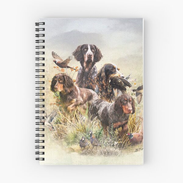 Item preview, Blue Picardy Spaniel , Hunting Dogs  designed and sold by TammyHunterArt.