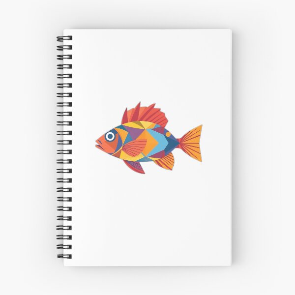 Item preview, Abstract Geometric Fish Artwork designed and sold by sharon1210.