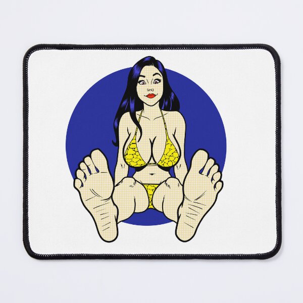 Item preview, Yellow Bikini Pinup designed and sold by SolefulStickers.