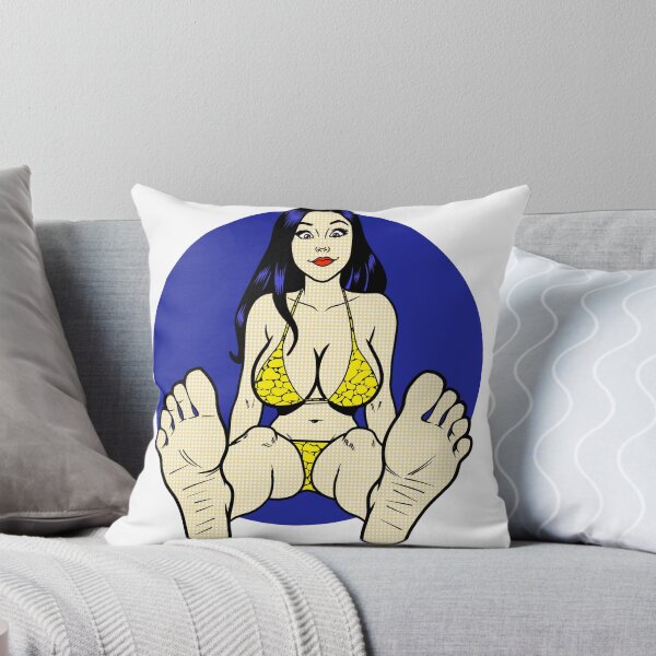 Item preview, Yellow Bikini Pinup designed and sold by SolefulStickers.