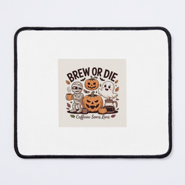 Item preview, Brew or Die Caffeine Saves Lives designed and sold by Bits of Us.