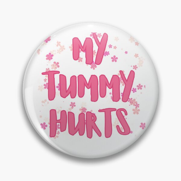 Item preview, my tummy hurts - flowers designed and sold by blackstarred.