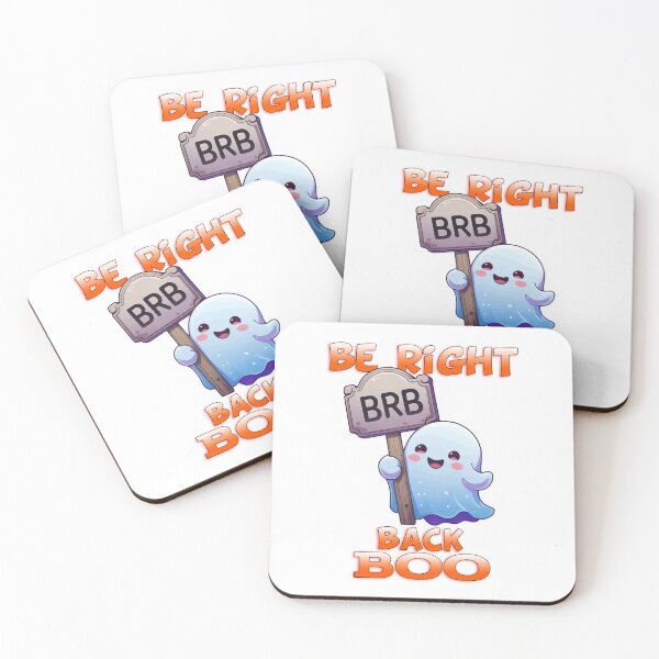 Item preview, Be Right Back - Boo!. designed and sold by yoyola999.