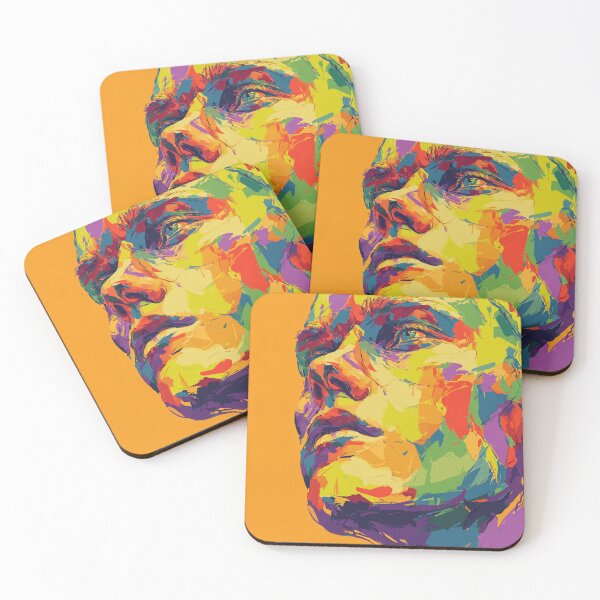 Item preview, Vivid Abstract Portrait – Expressive Colorful Girl Illustration designed and sold by Moss and Moon Studio.