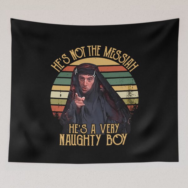 Item preview, He_S Not The Messiah He_S A Very Naughty Boy  designed and sold by LENOWLAND.