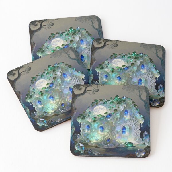 Item preview, Gemstone Houses – Between crystal and shadow, a silent magic unfolds designed and sold by FotoworldEdel.