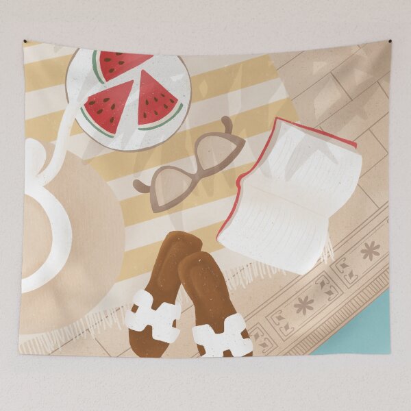 Item preview, Reading by the Pool designed and sold by Zorana Stevanovic.