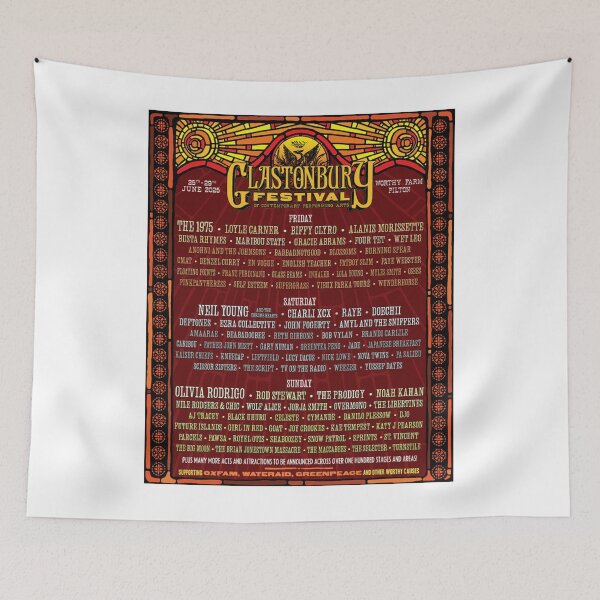 Item preview, Retro Art Glastonbury Fest designed and sold by Tallboy666.