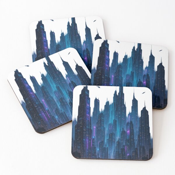 Item preview, Neon Megalopolis designed and sold by creatix-boutik.