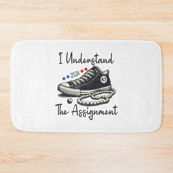 Item preview, I Understand The Assignment Chucks And Pearls 2024 For Election, Gift For Harris Fan designed and sold by BreannaSouther.