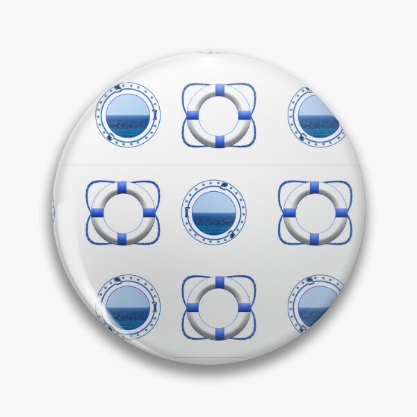 Item preview, Anchor and Porthole design on white designed and sold by TerenceLacey.