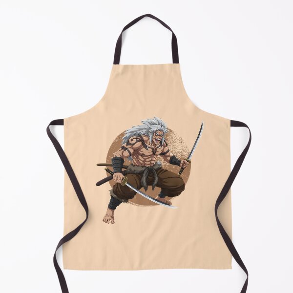 Item preview, Samurai Savage Warrior – Fierce Anime Fighter with Dual Katana designed and sold by lamiarte.