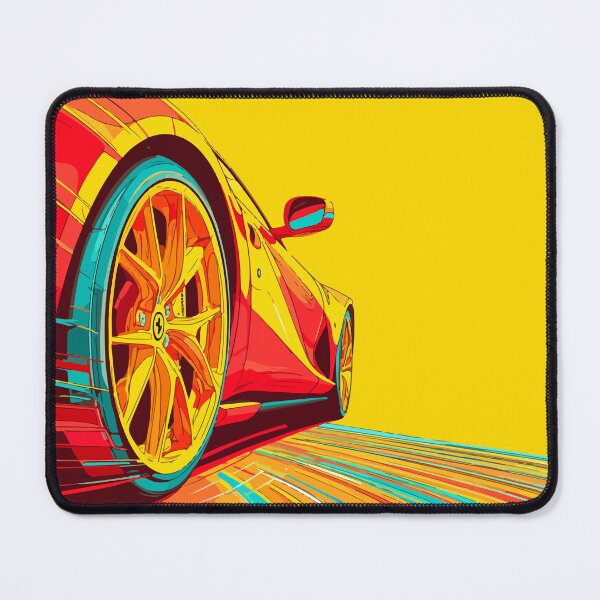 Item preview, Vintage Mustang – Retro Pop Art Car Illustration designed and sold by Moss and Moon Studio.