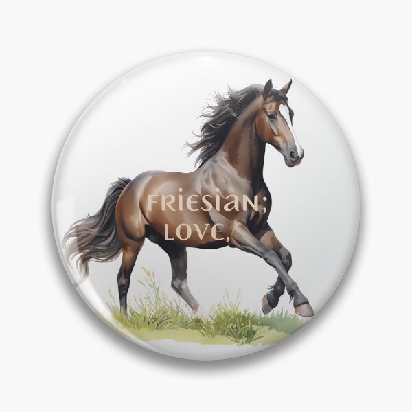 Item preview, Friesian with a Simple Text Overlay designed and sold by Friesian-Fan-S.