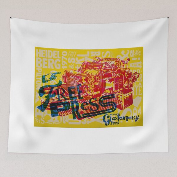 Item preview, Free Press Glastonbury designed and sold by Tallboy666.