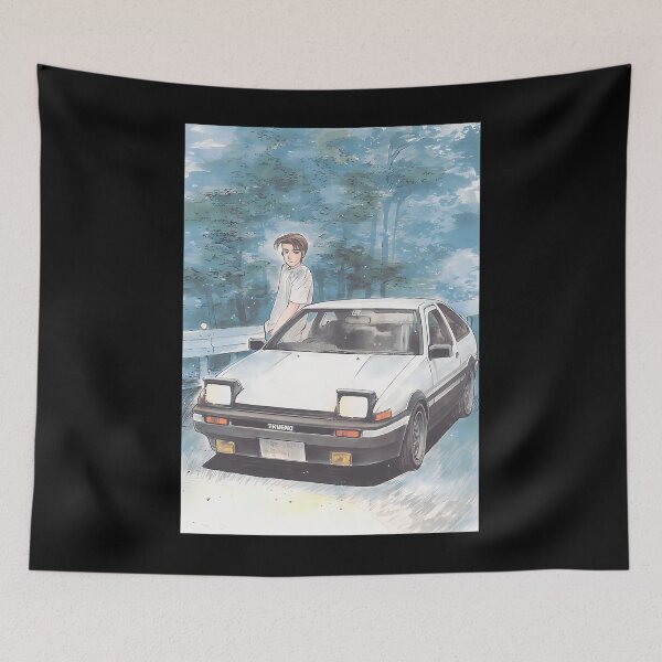 Item preview,  Initial D - Takumi'S 86 Manga Style designed and sold by TIMOTHYTHOMPS1.