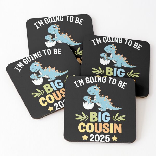 Item preview, I'M Going To Be Big Cousin 2025 For New Baby Party, Gift For Kids designed and sold by BreannaSouther.