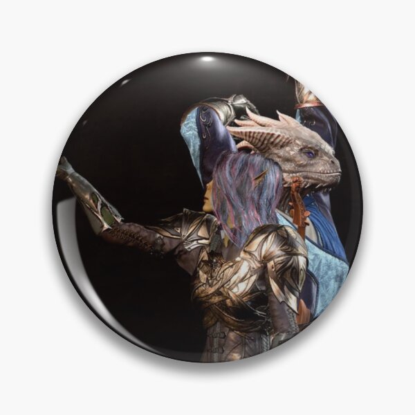 Item preview, Salur and Trejid - Baldurs Gate  designed and sold by LanibugsArt.