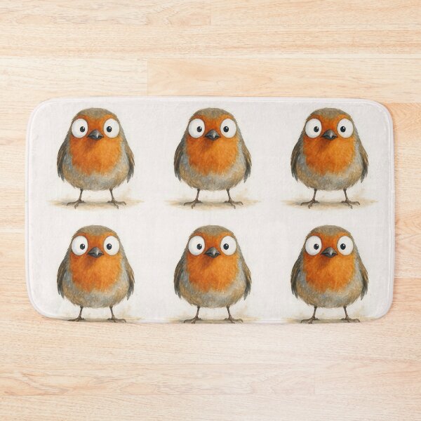 Item preview, Lucky Robin ' MY FRieNDLY RoBiN ' BY SHiRLeY MacARTHuR designed and sold by Shirley MacArthur Art.