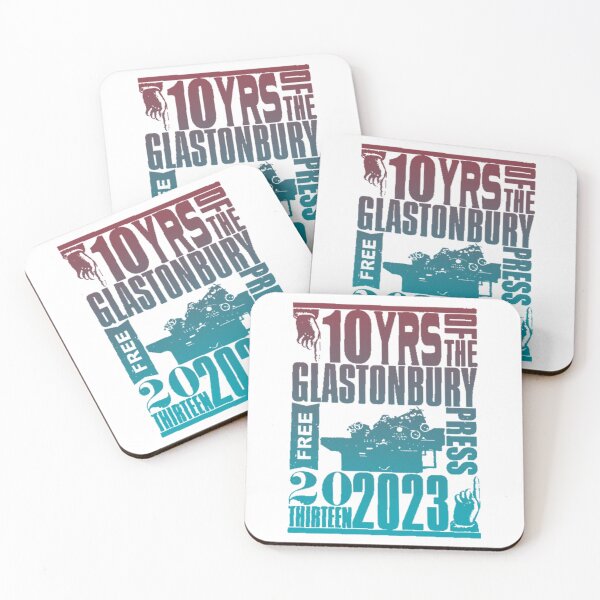 Item preview, 10 Years Of Glastonbury Festival designed and sold by Tallboy666.