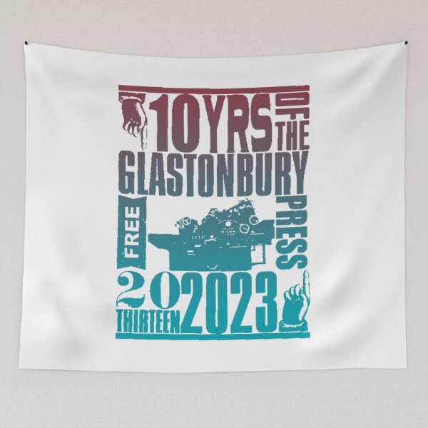 Item preview, 10 Years Of Glastonbury Festival designed and sold by Tallboy666.