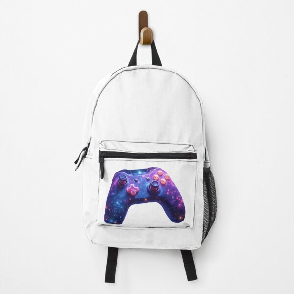 Item preview, Cosmic Galaxy Game Controller – Neon Space Gamer Art designed and sold by ROHIT GUPTA.