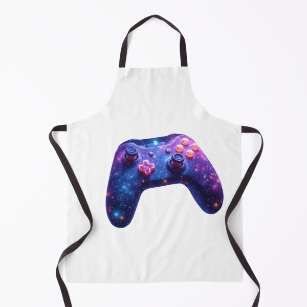 Artikelvorschau, Cosmic Galaxy Game Controller – Neon Space Gamer Art entworfen und verkauft von ROHIT GUPTA.