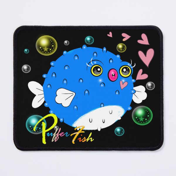 Item preview, Happy pufferfish  designed and sold by Shirley cute art .