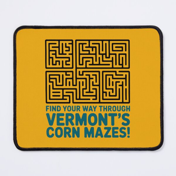 Item preview, Maze-Inspired Poster Highlighting Vermont’s Corn Challenges designed and sold by SplashTastic.