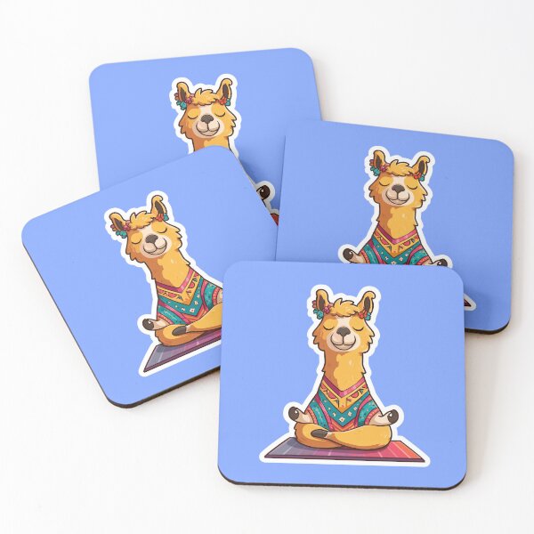 Item preview, Yoga Lama – Funny cartoon lama in meditation designed and sold by Meiersbeste.